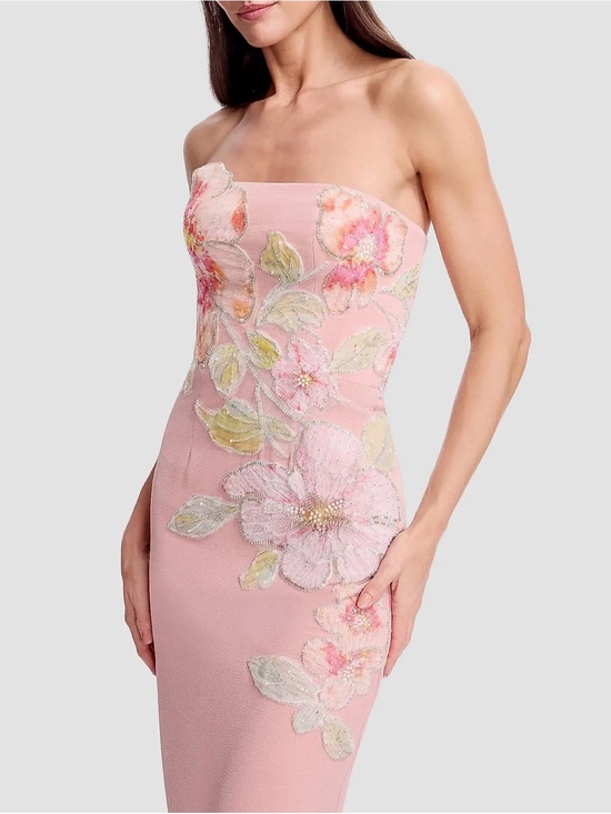 Dress the Population Dresses & Skirts - Dress the Population Viviana Floral Column Gown